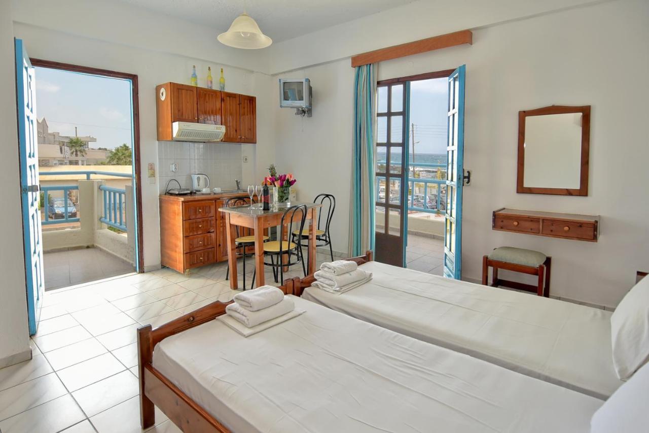Kasapakis Hotel & Apartments ヘルソニソス エクステリア 写真